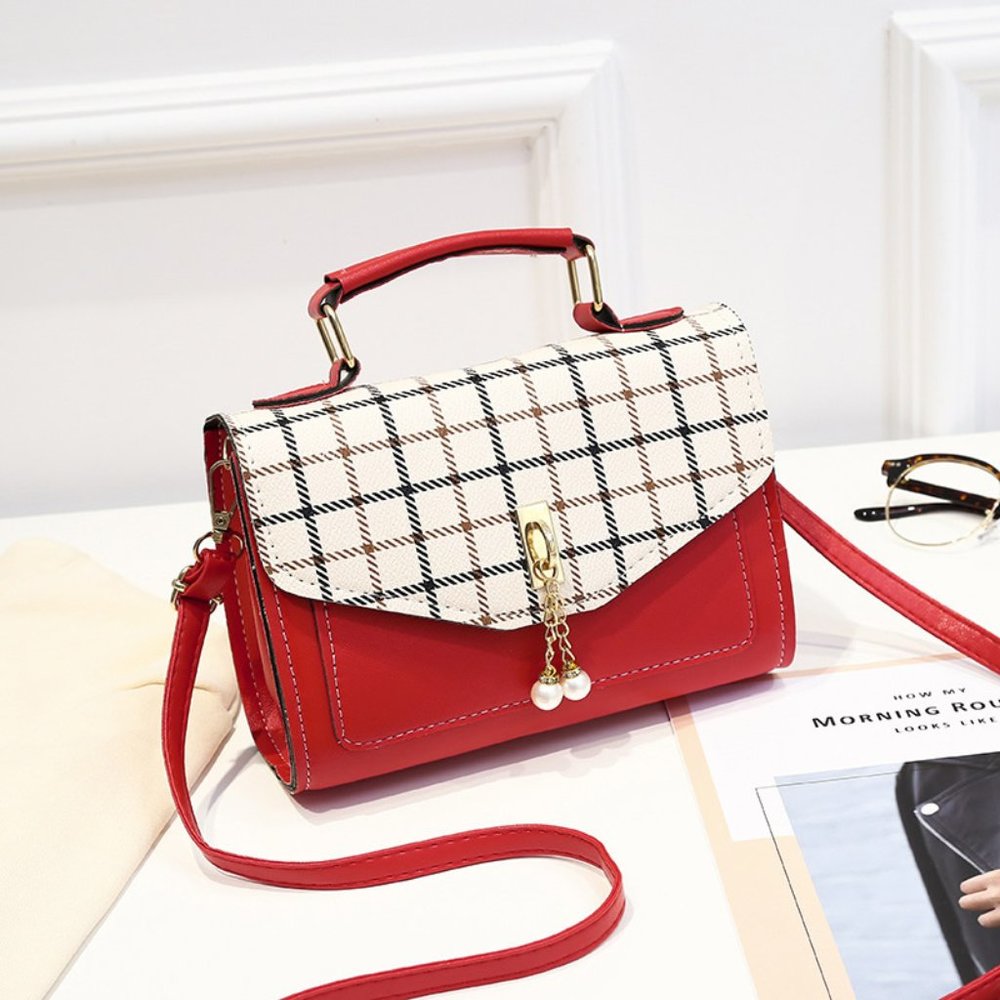 NWOT PU Leather Small Crossbody Handbag soft surface. FOR YOUNG LADIES